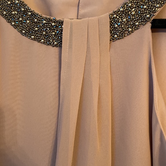 NWT Tutto Bene Chiffon 7712 Trapeze Dress Size 6 Bridalane - Picture 7 of 14